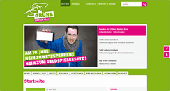 Desktop Screenshot of gruenebern.ch